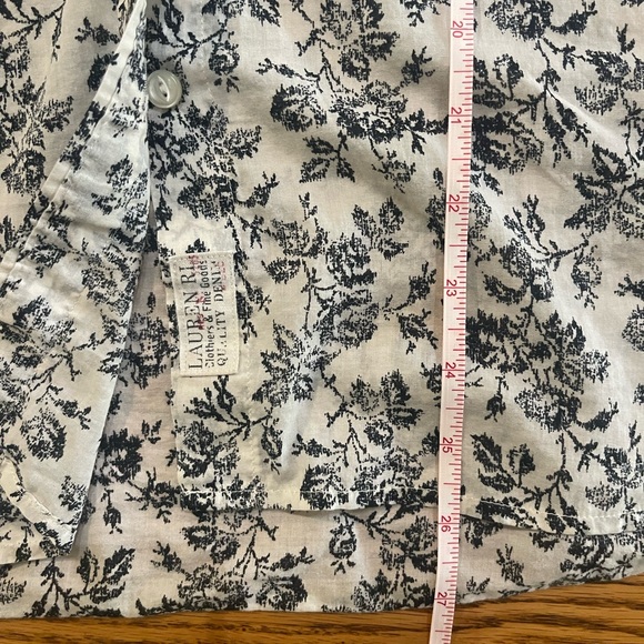 RLR Lauren Jeans Co Long Sleeve Button Down Shirt, Size Large, 100% Cotton - Picture 9 of 10